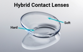 hybrid contact lenses